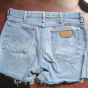 Denim shorts